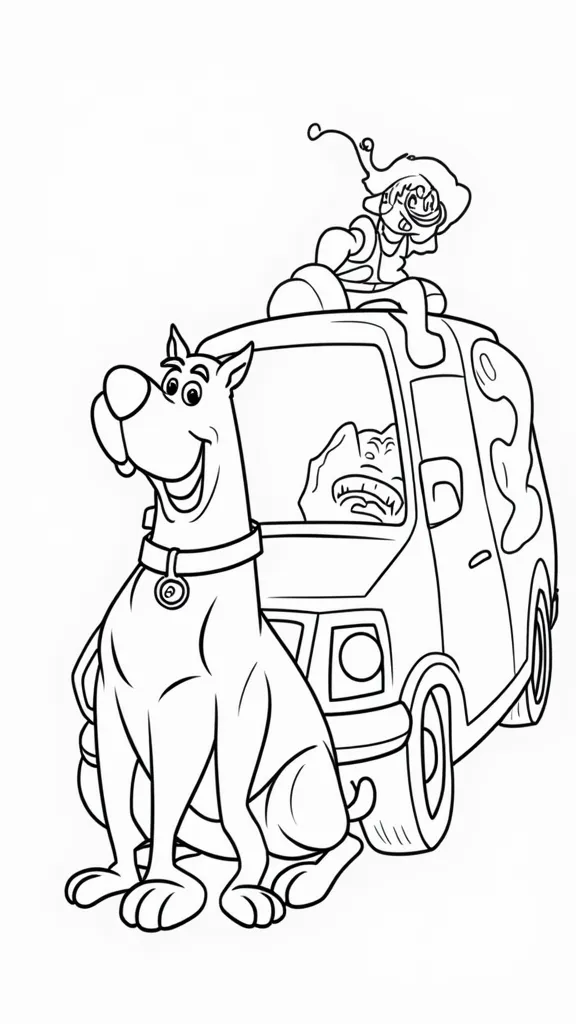 Scooby Doo Color Pages gratis